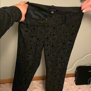 Lacey floral pattern